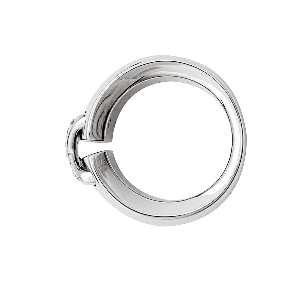 Bague Chaumet "Liens" en or blanc et diamants - Castafiore