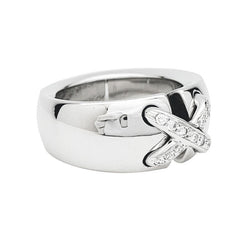 Bague Chaumet "Liens" en or blanc et diamants - Castafiore