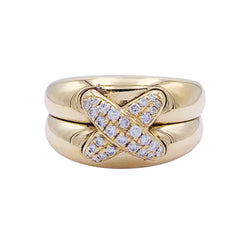 Bague Chaumet, "Liens", or jaune et diamants - Castafiore