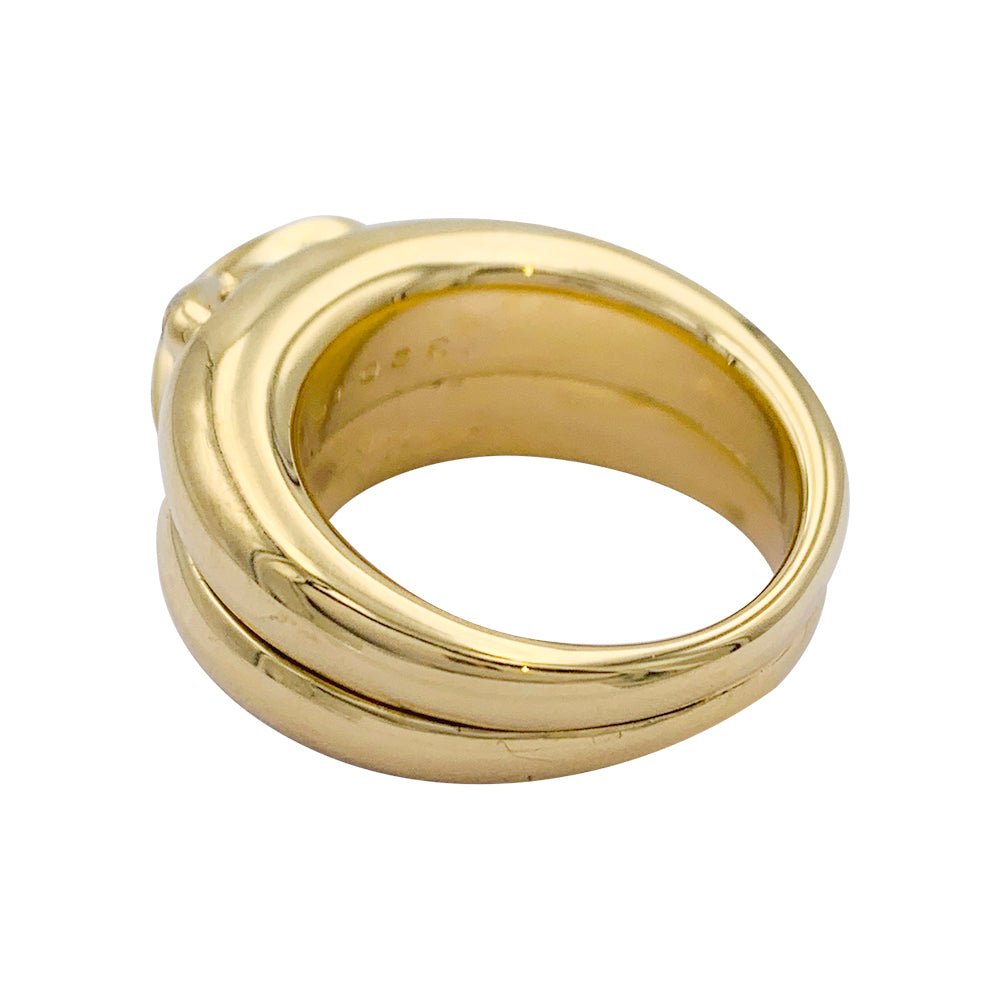 Bague Chaumet, "Liens", or jaune et diamants - Castafiore
