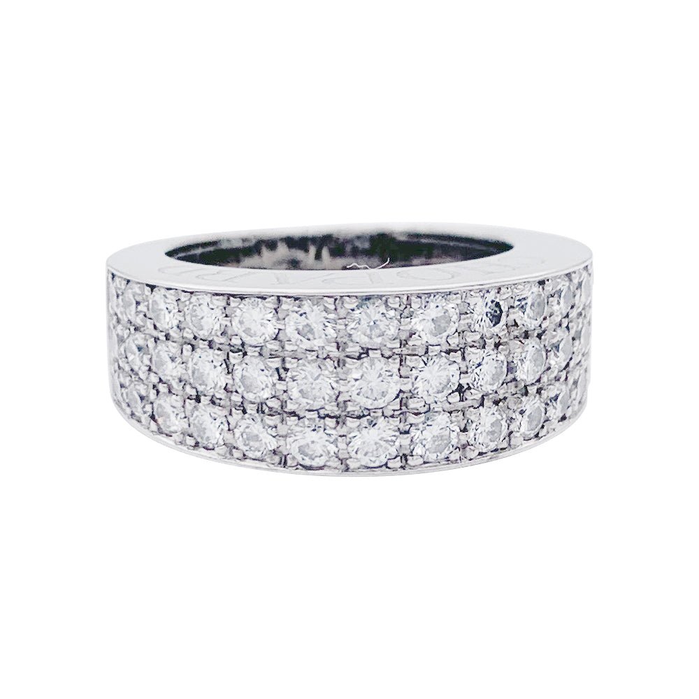 Bague CHOPARD en or blanc et diamants - Castafiore