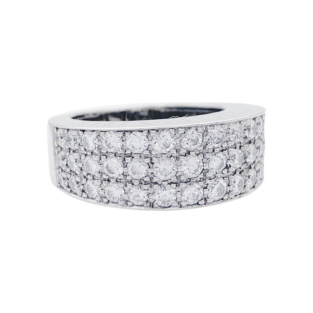 Bague CHOPARD en or blanc et diamants - Castafiore