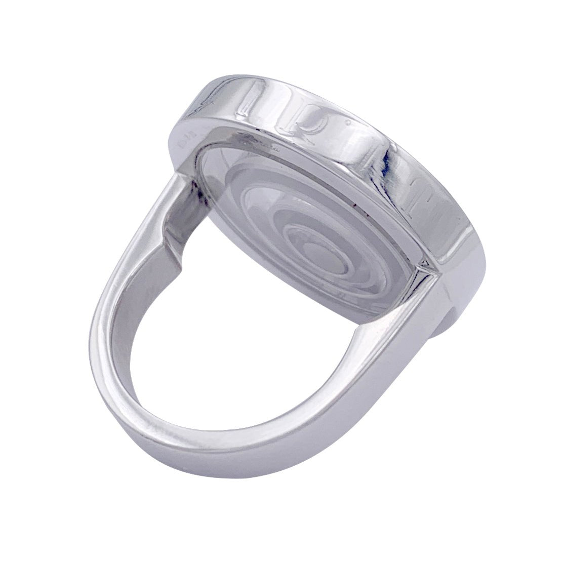 Bague CHOPARD, "Happy Spirit" en or blanc et diamant - Castafiore