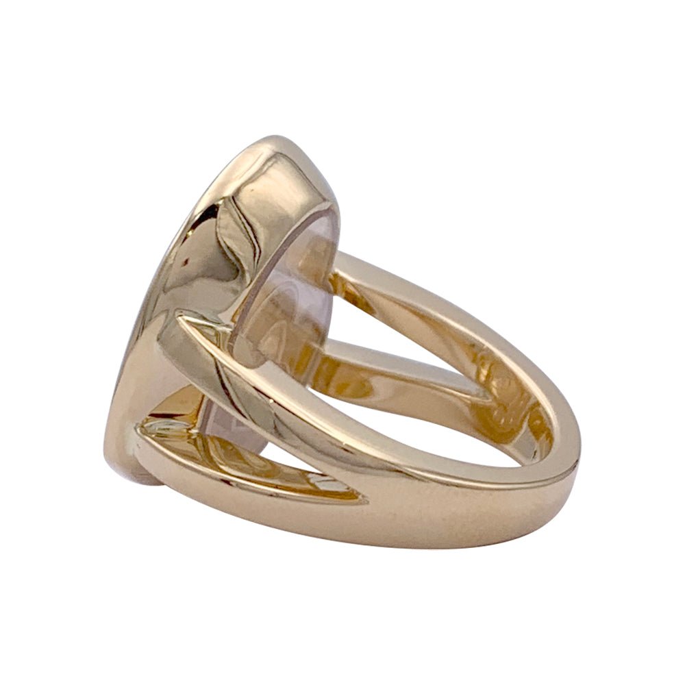 CHOPARD “Happy Spirit” ring in white gold and diamonds – Castafiore