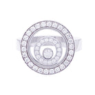 Bague CHOPARD "Happy Spirit" en or blanc et diamants - Castafiore