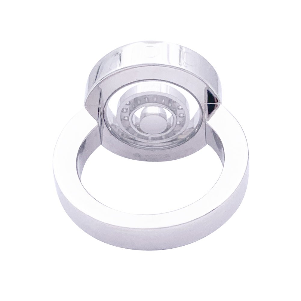 Bague CHOPARD "Happy Spirit" en or blanc et diamants - Castafiore