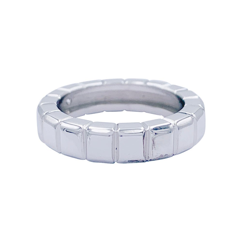 Bague Chopard, "Ice Cube", or blanc, diamant - Castafiore