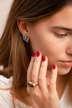 Bague Cocktail en or et péridot - Castafiore