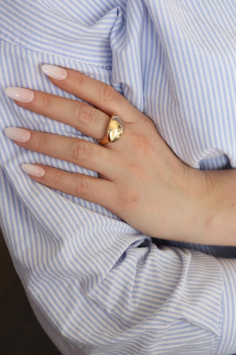 Bague Cocktail en or jaune - Castafiore