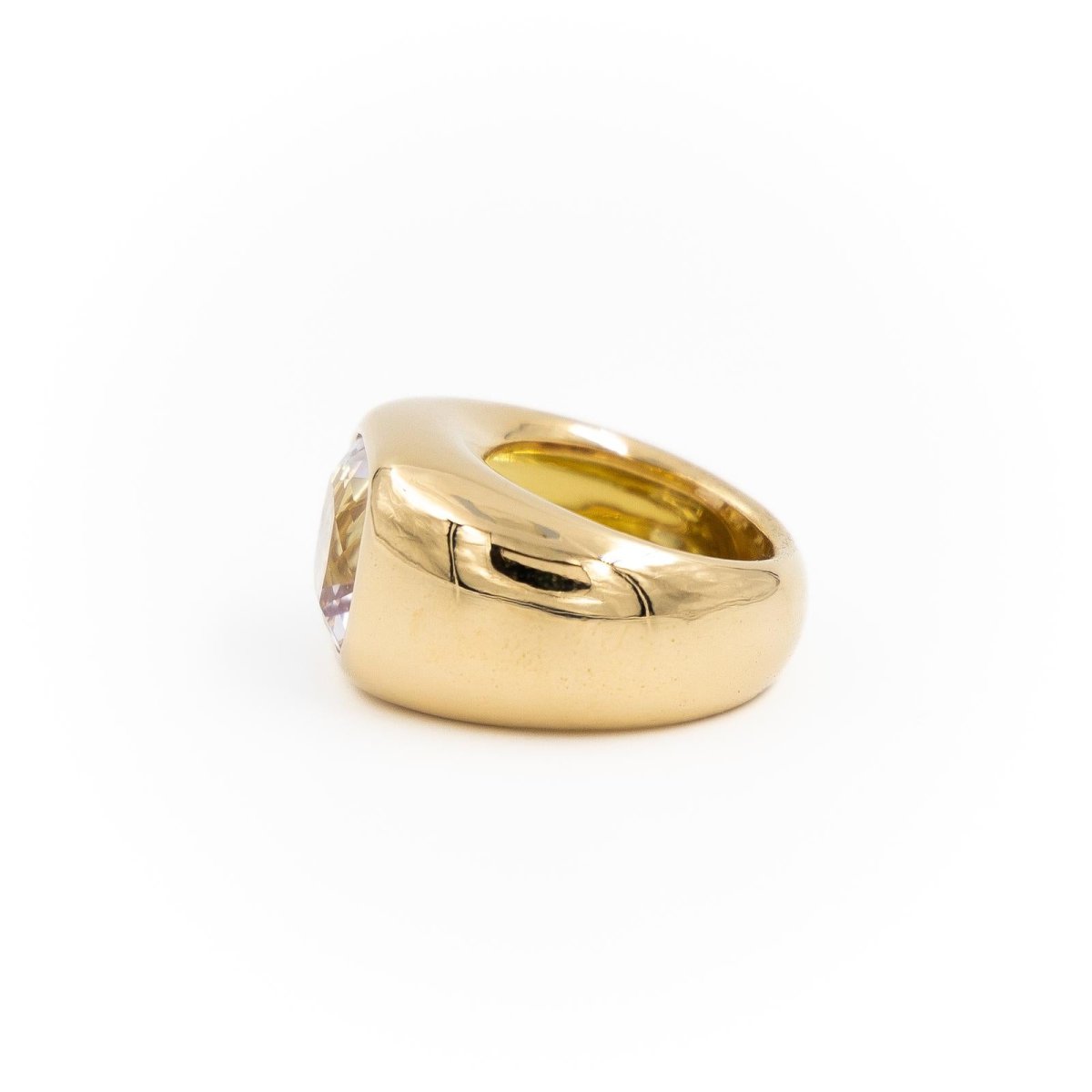 Bague Cocktail Or jaune Améthyste - Castafiore