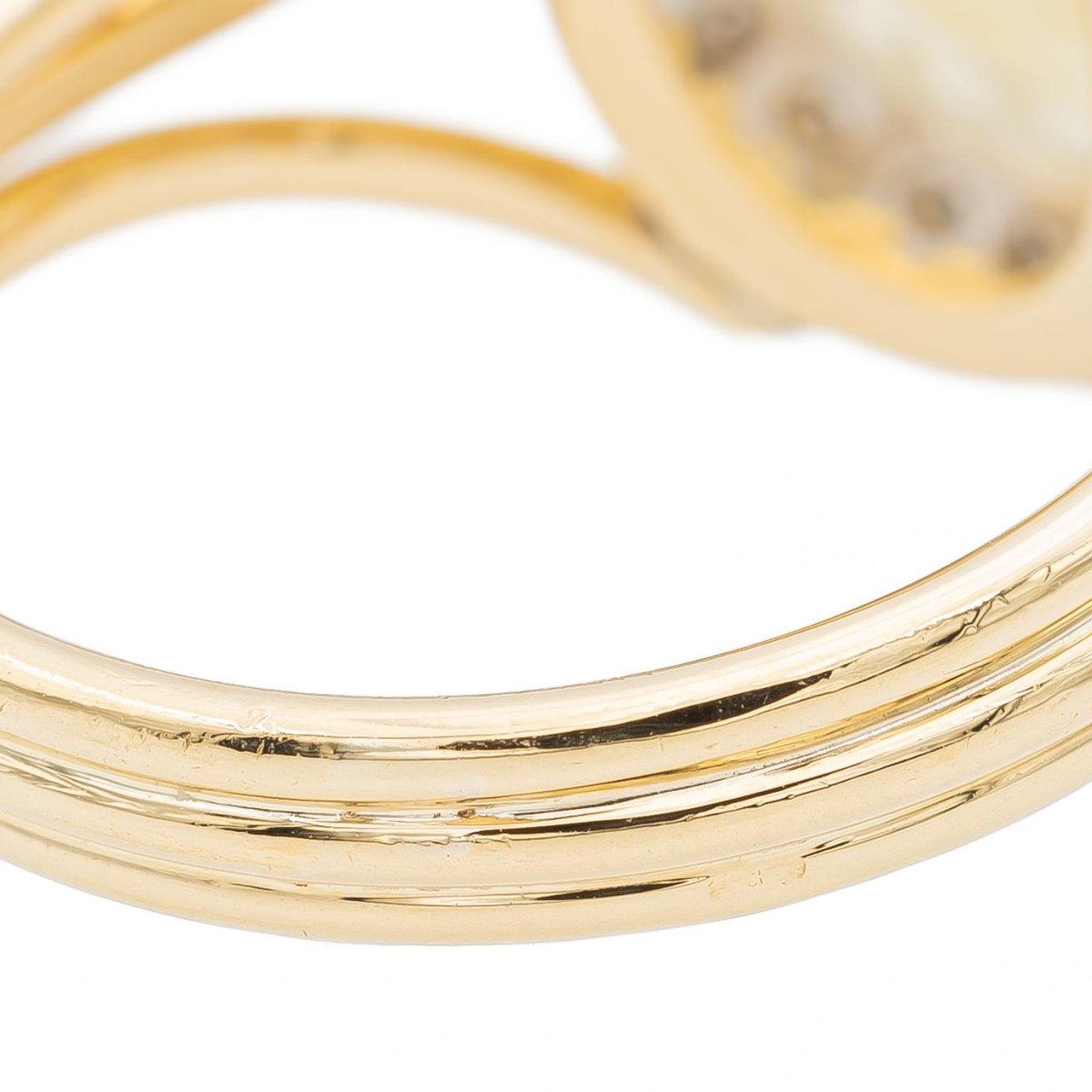 Bague Cocktail Or jaune Citrine - Castafiore