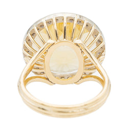 Bague Cocktail Or jaune Citrine - Castafiore
