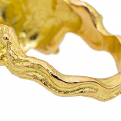 Bague Cocktail Or jaune Corail - Castafiore