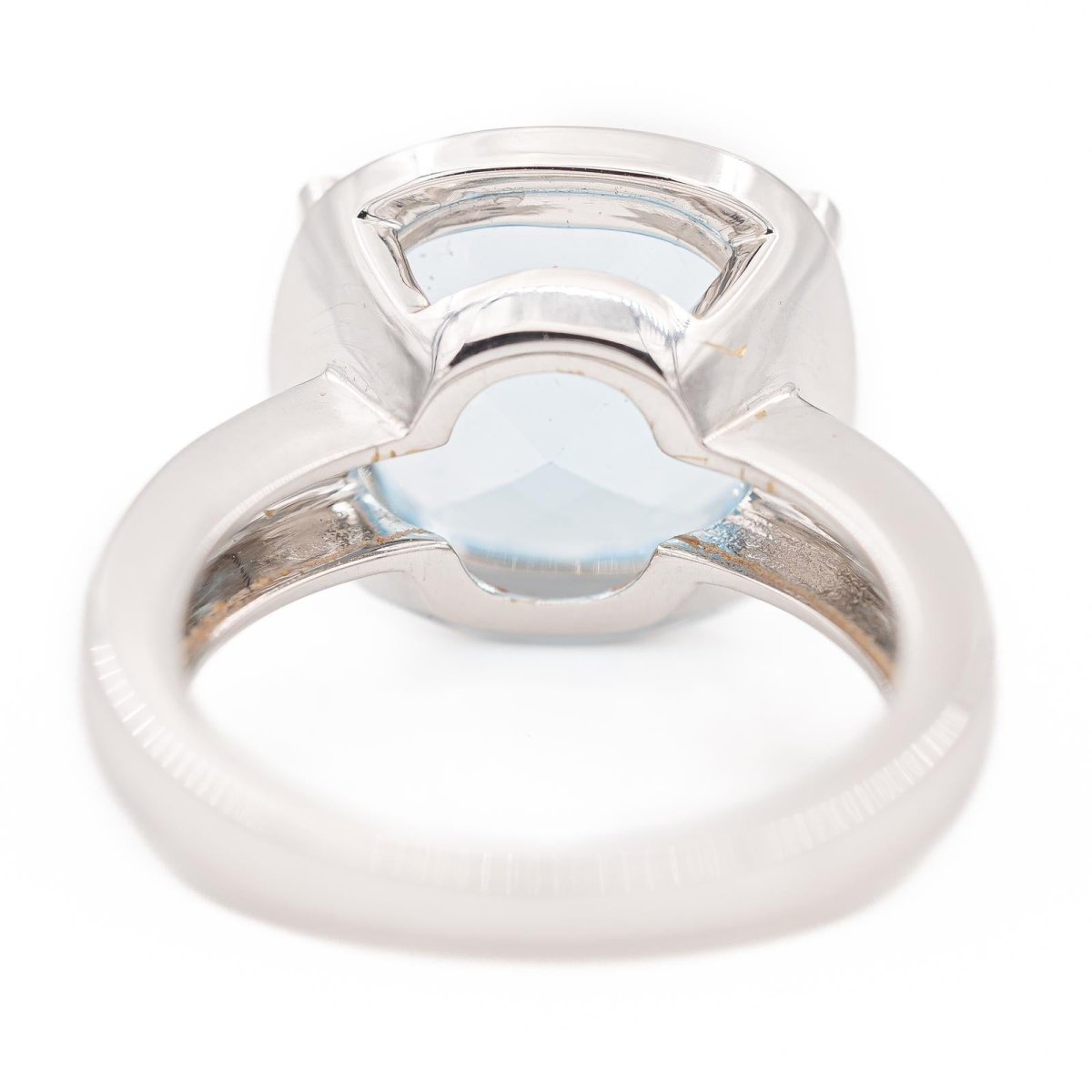 Bague Cocktail POIRAY "Filles Antik" en or blanc et topaze - Castafiore