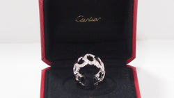 Bague collection C Cartier en or blanc et diamants - Castafiore
