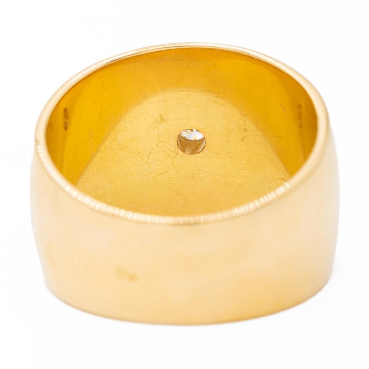 Bague Cordon Or jaune Diamant - Castafiore