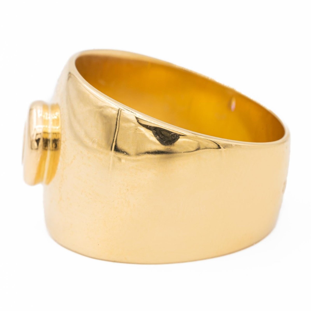 Bague Cordon Or jaune Diamant - Castafiore