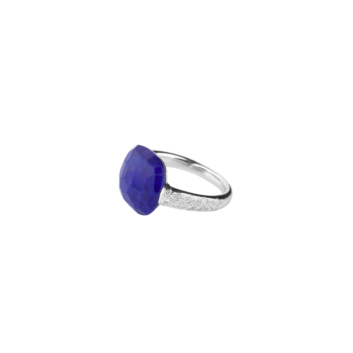 Bague de la maison Pomellato modèle Capri en or diamants et Lapis Lazuli - Castafiore