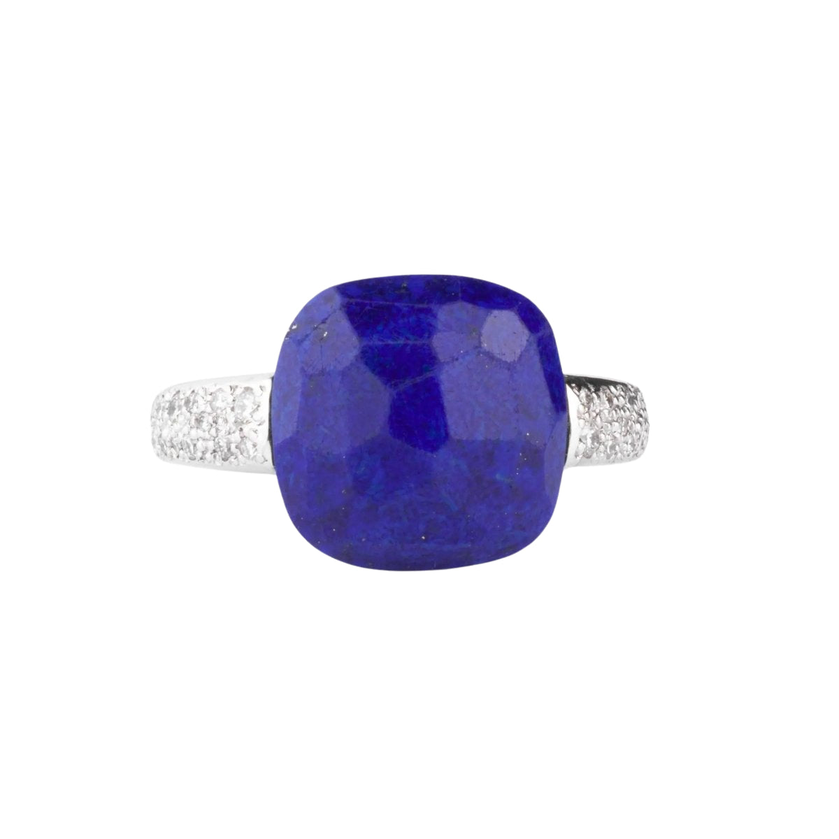 Bague de la maison Pomellato modèle Capri en or diamants et Lapis Lazuli - Castafiore