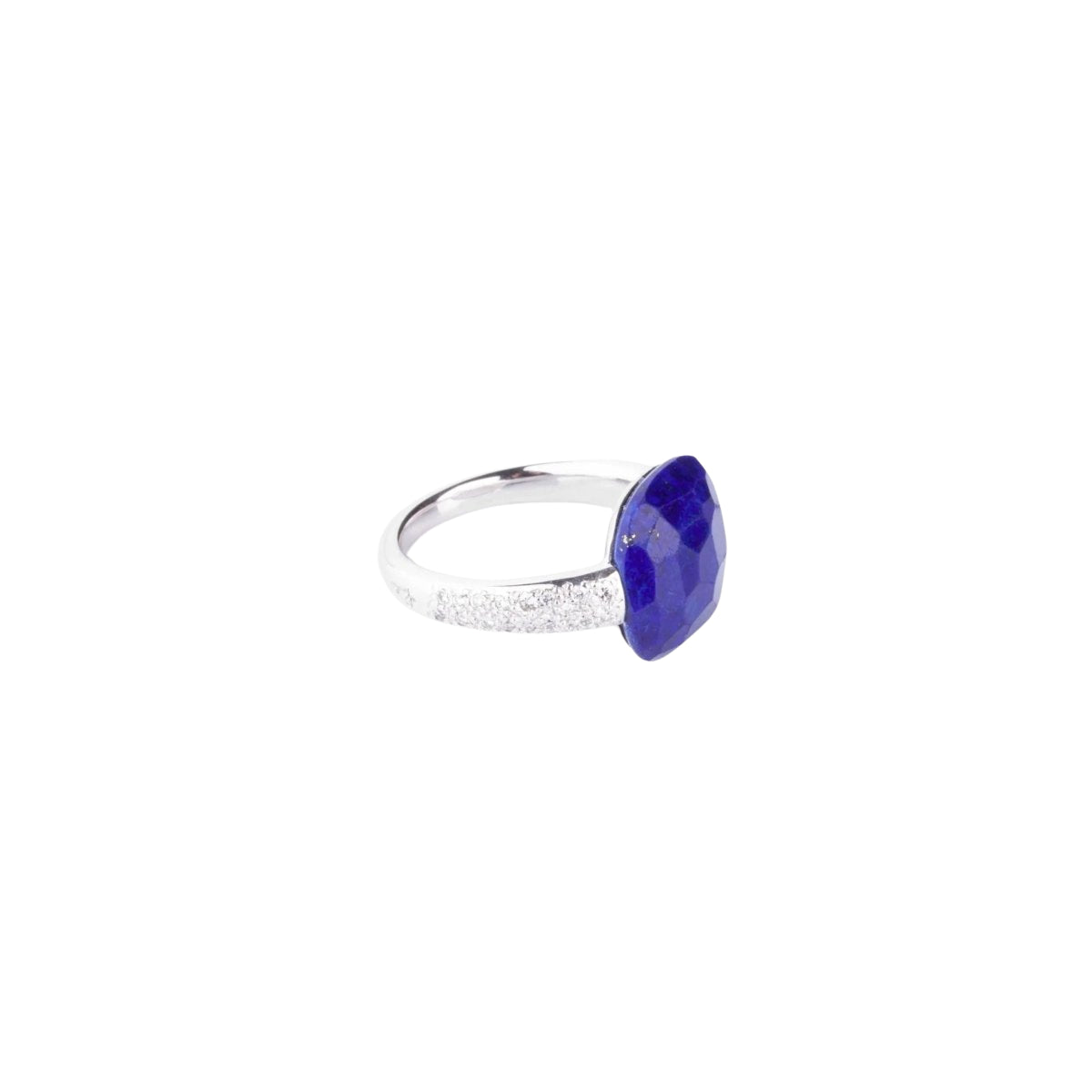 Bague de la maison Pomellato modèle Capri en or diamants et Lapis Lazuli - Castafiore