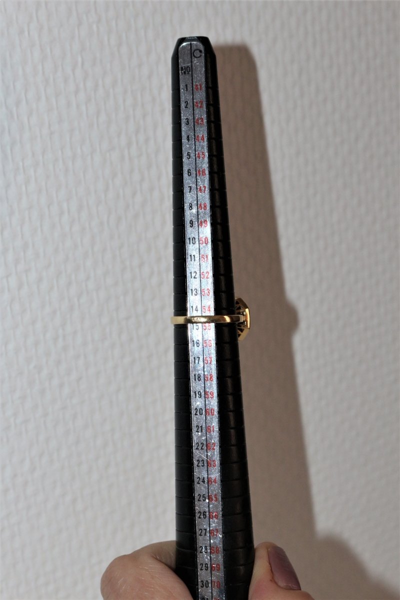 Bague de Style Art Déco Saphirs - Castafiore