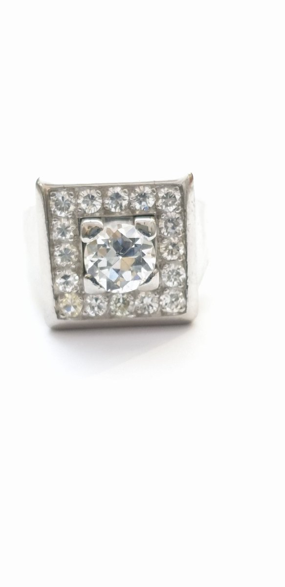 Bague diamants vintage - Castafiore