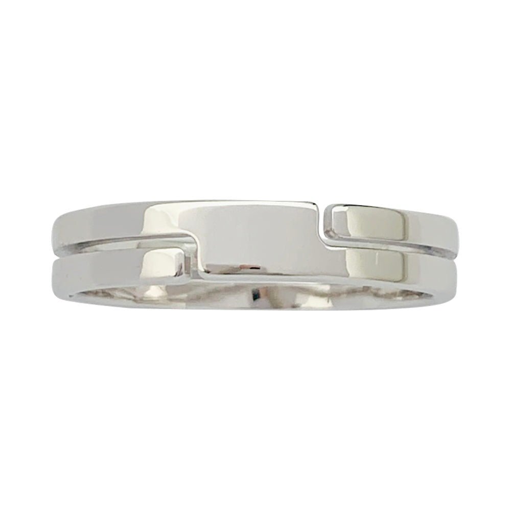 Bague DIHN VAN "Seventies" en or blanc - Castafiore