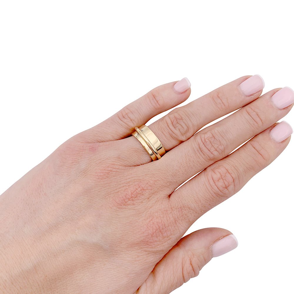 Bague DINH VAN "Ariane" en or jaune - Castafiore