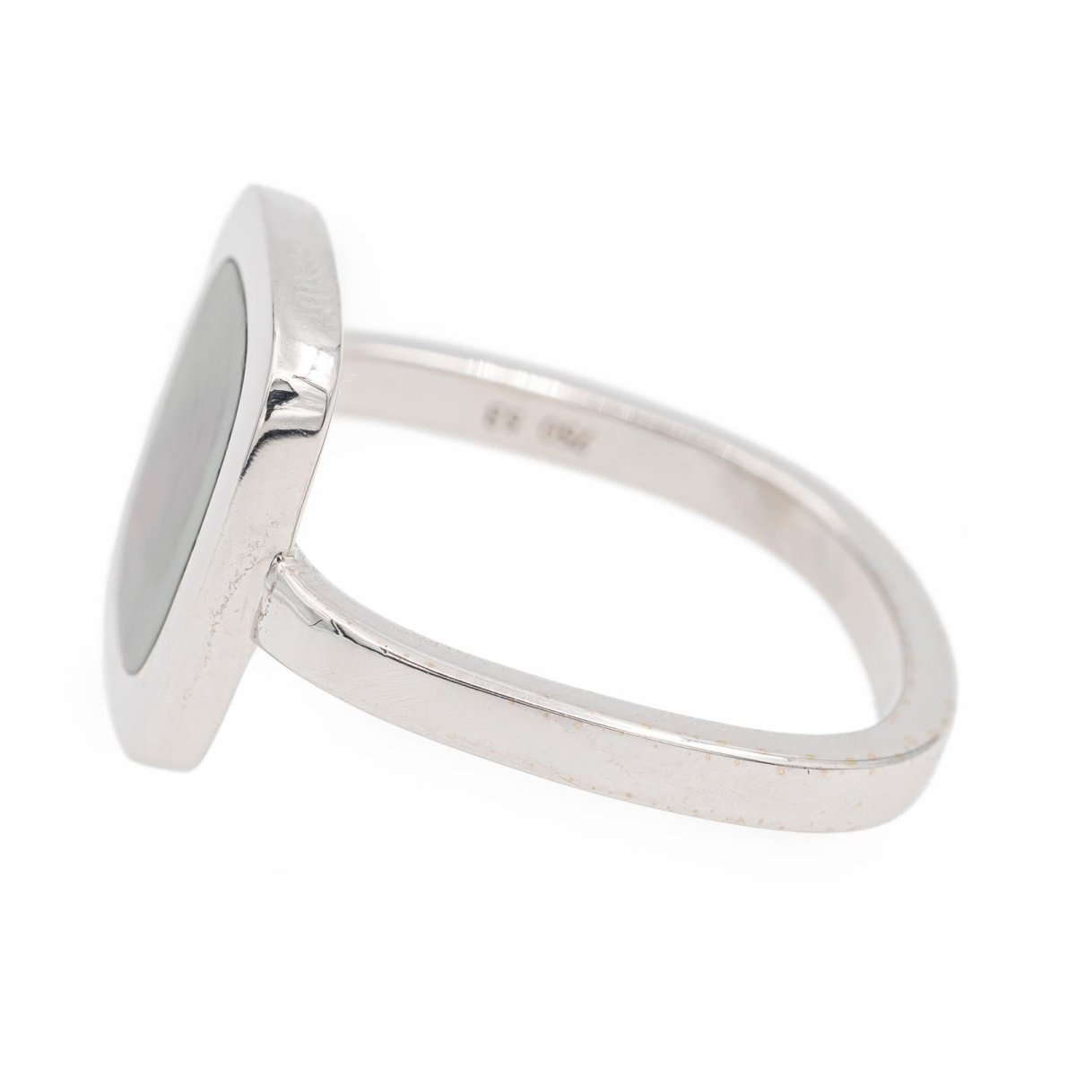 Bague DINH VAN "Impression" en or blanc et nacre - Castafiore