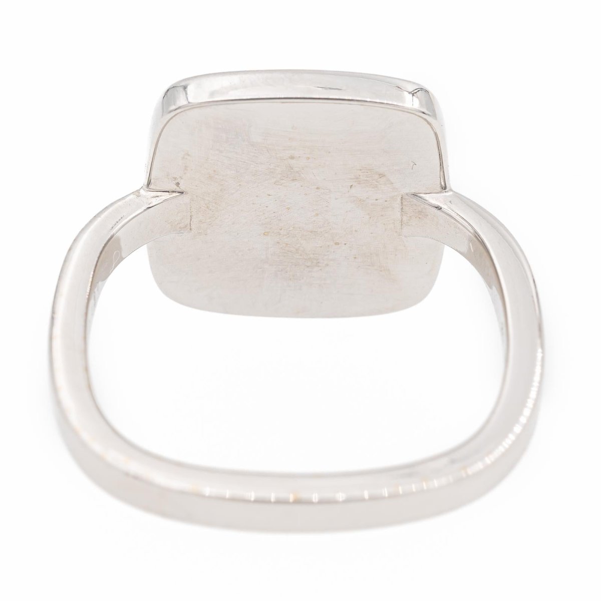 Bague DINH VAN "Impression" en or blanc et nacre - Castafiore