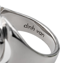 Bague DINH VAN Menottes en or blanc - Castafiore