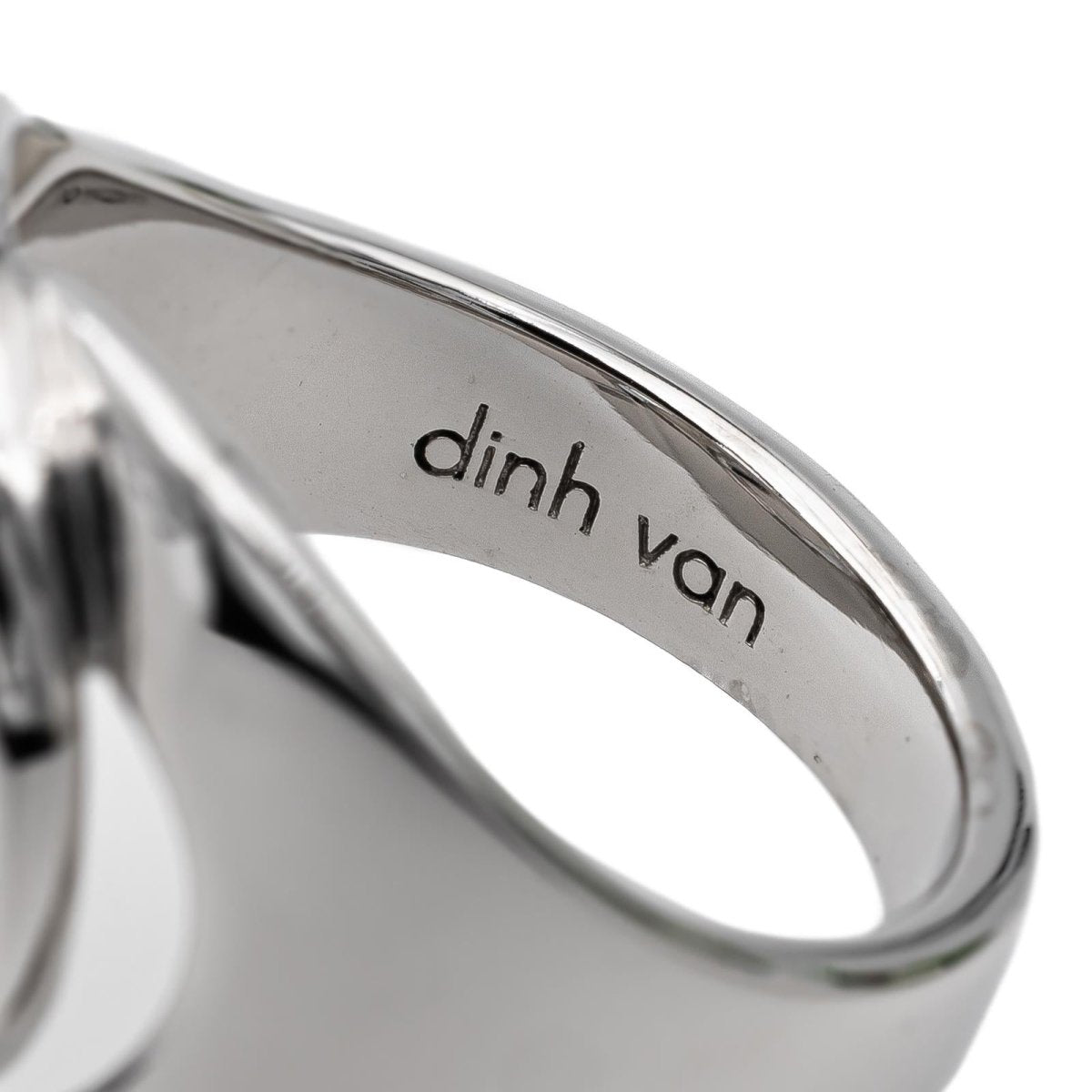 Bague DINH VAN Menottes en or blanc - Castafiore