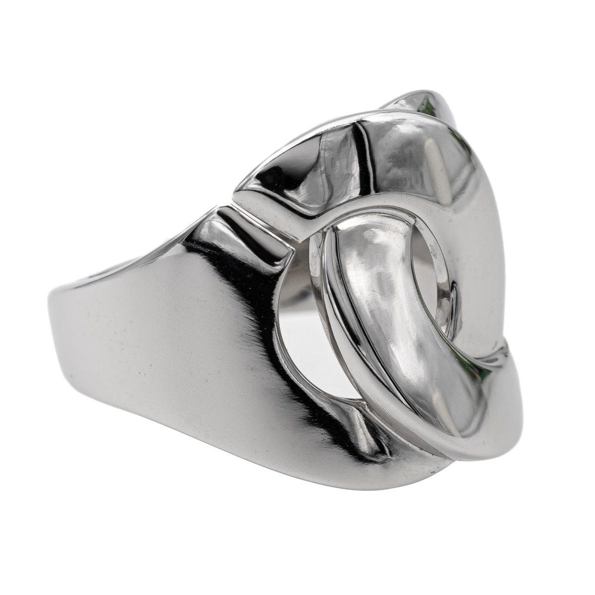 Bague DINH VAN Menottes en or blanc - Castafiore