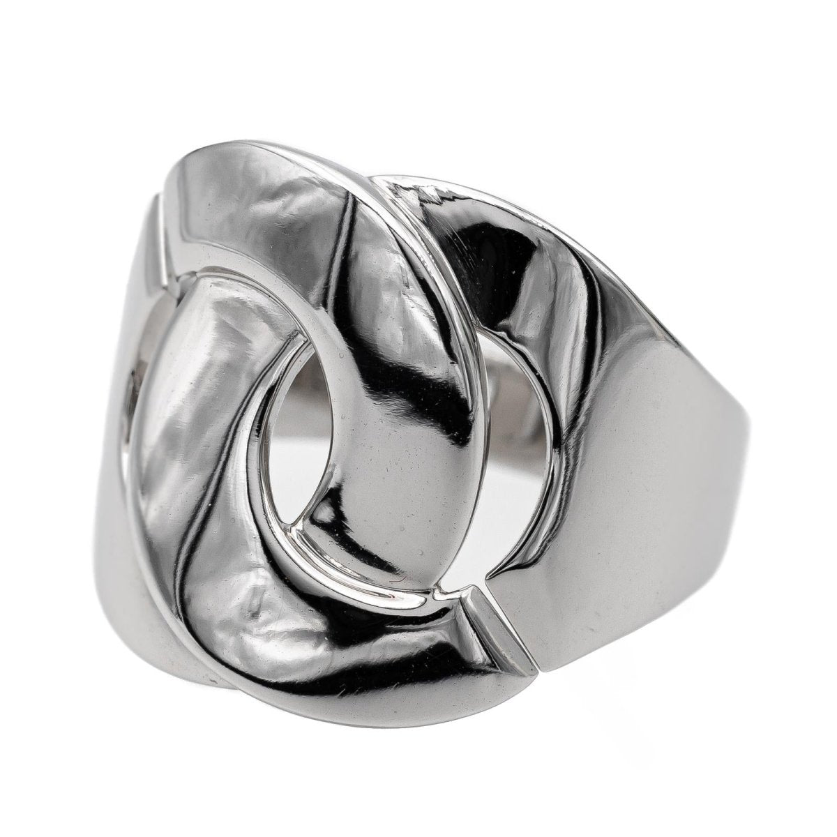 Dinh Van Handcuff Ring White gold