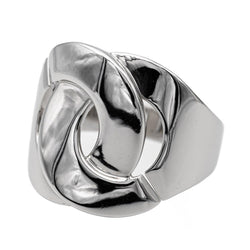 Bague DINH VAN Menottes en or blanc - Castafiore