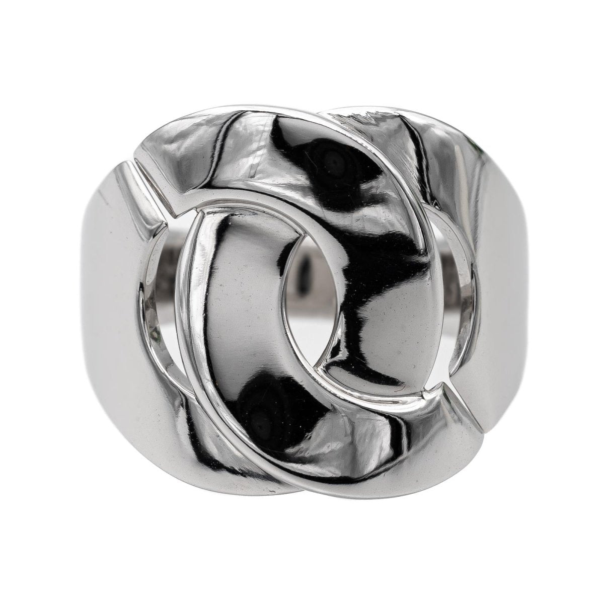 Bague DINH VAN Menottes en or blanc - Castafiore