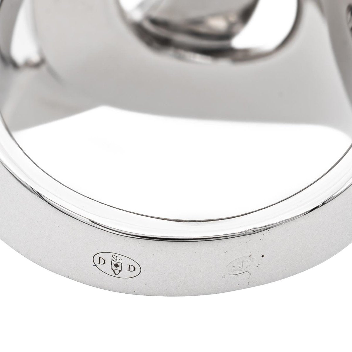 Bague DINH VAN Menottes en or blanc - Castafiore