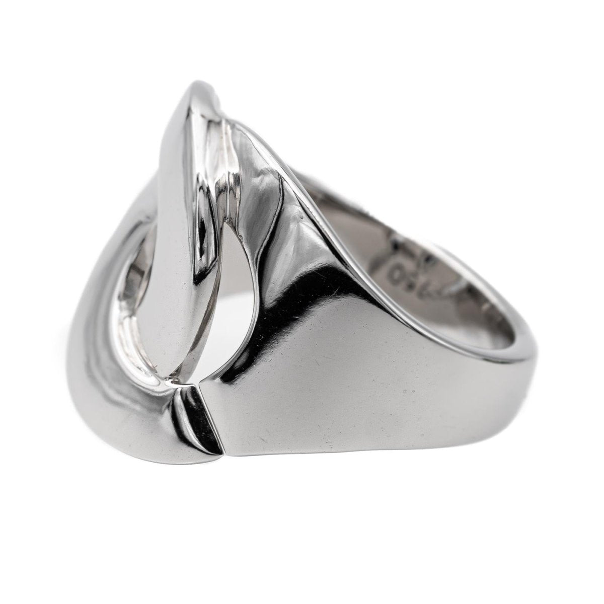 Bague DINH VAN Menottes en or blanc - Castafiore