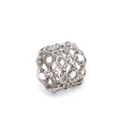 Bague DIOR Bandeau en or blanc et diamant - Castafiore