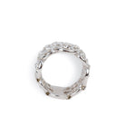 Bague DIOR Bandeau en or blanc et diamant - Castafiore