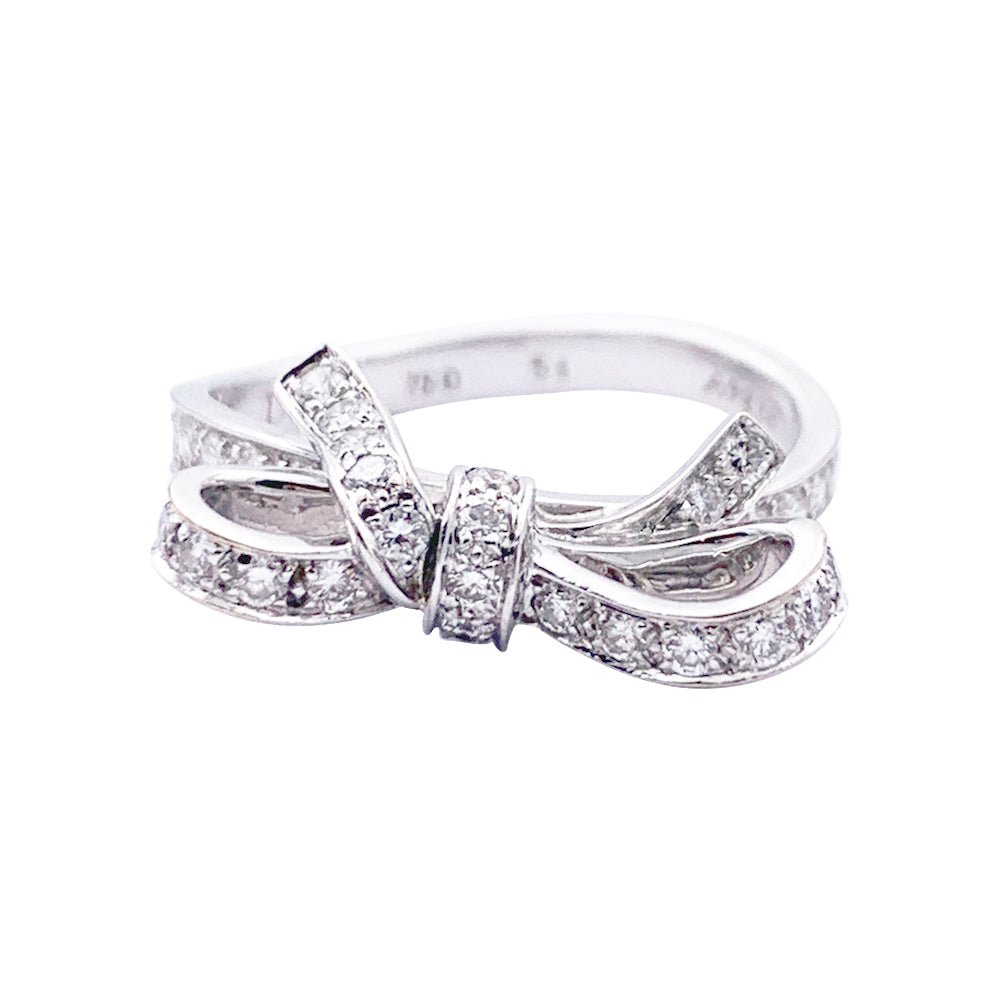 Bague Dior,"Petit Tralala", or blanc et diamants. - Castafiore