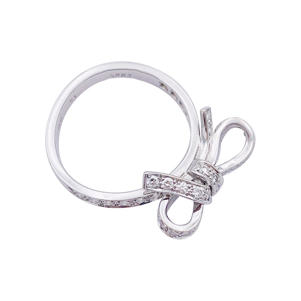 Bague Dior,"Petit Tralala", or blanc et diamants. - Castafiore