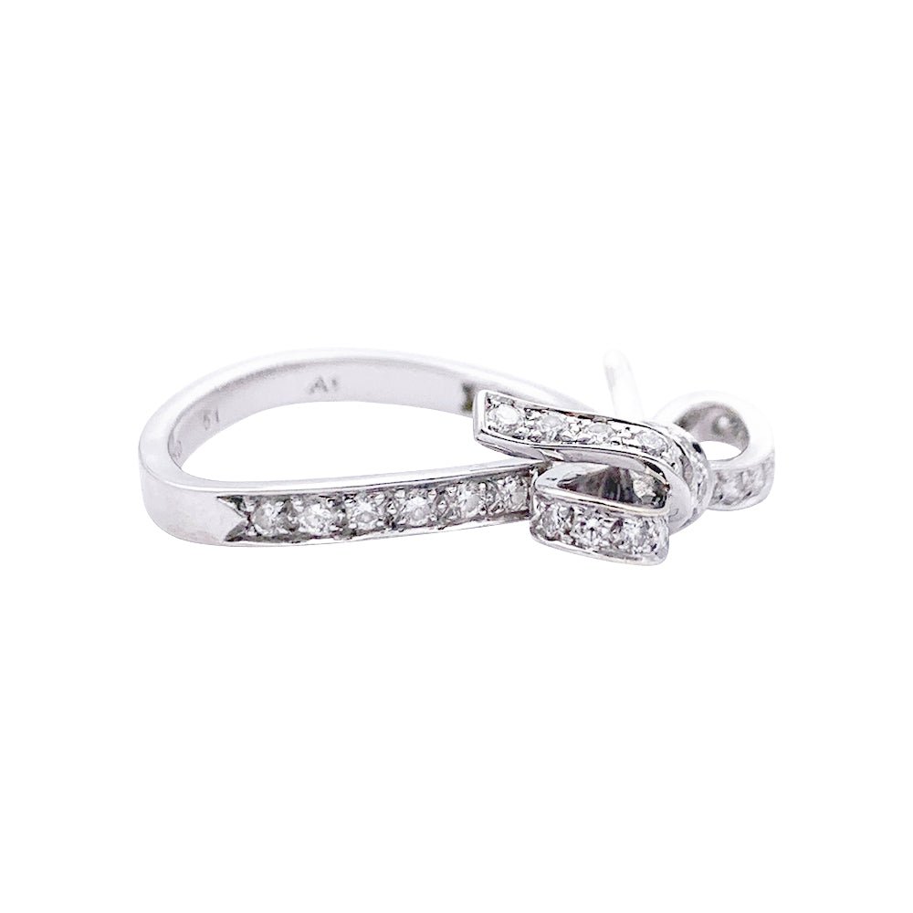 Bague Dior,"Petit Tralala", or blanc et diamants. - Castafiore