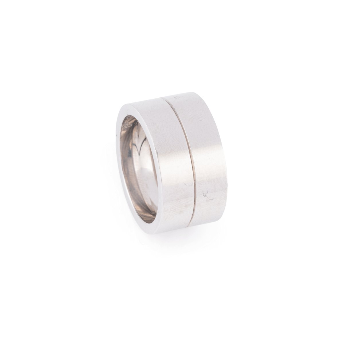 Bague double en or gris, LOVE, CARTIER - Castafiore