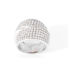 Bague double ruban en Diamant - Castafiore