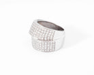 Bague double ruban en Diamant - Castafiore