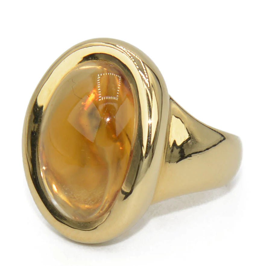 Bague en citrine de la maison Cartier - Castafiore