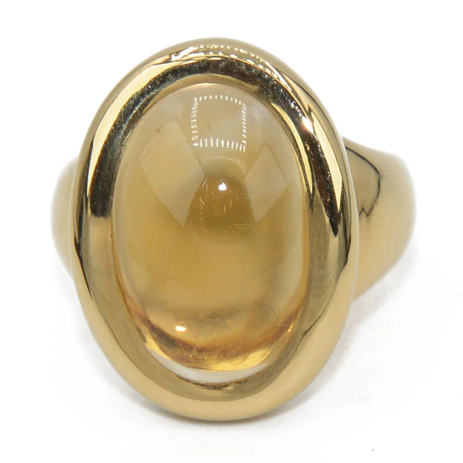 Bague en citrine de la maison Cartier - Castafiore
