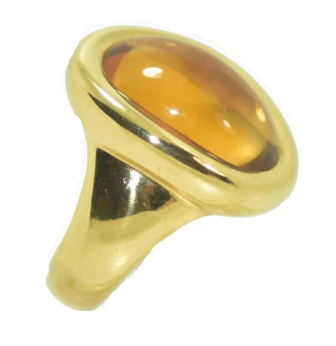 Bague en citrine de la maison Cartier - Castafiore