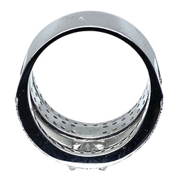 Bague en or blanc 18 carats et diamants - Castafiore